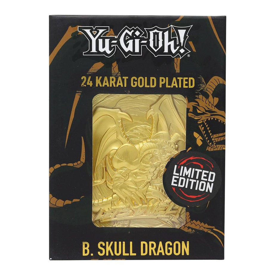 Lingotto Black Skull Dragon Limited Edition (Placcato in Oro)