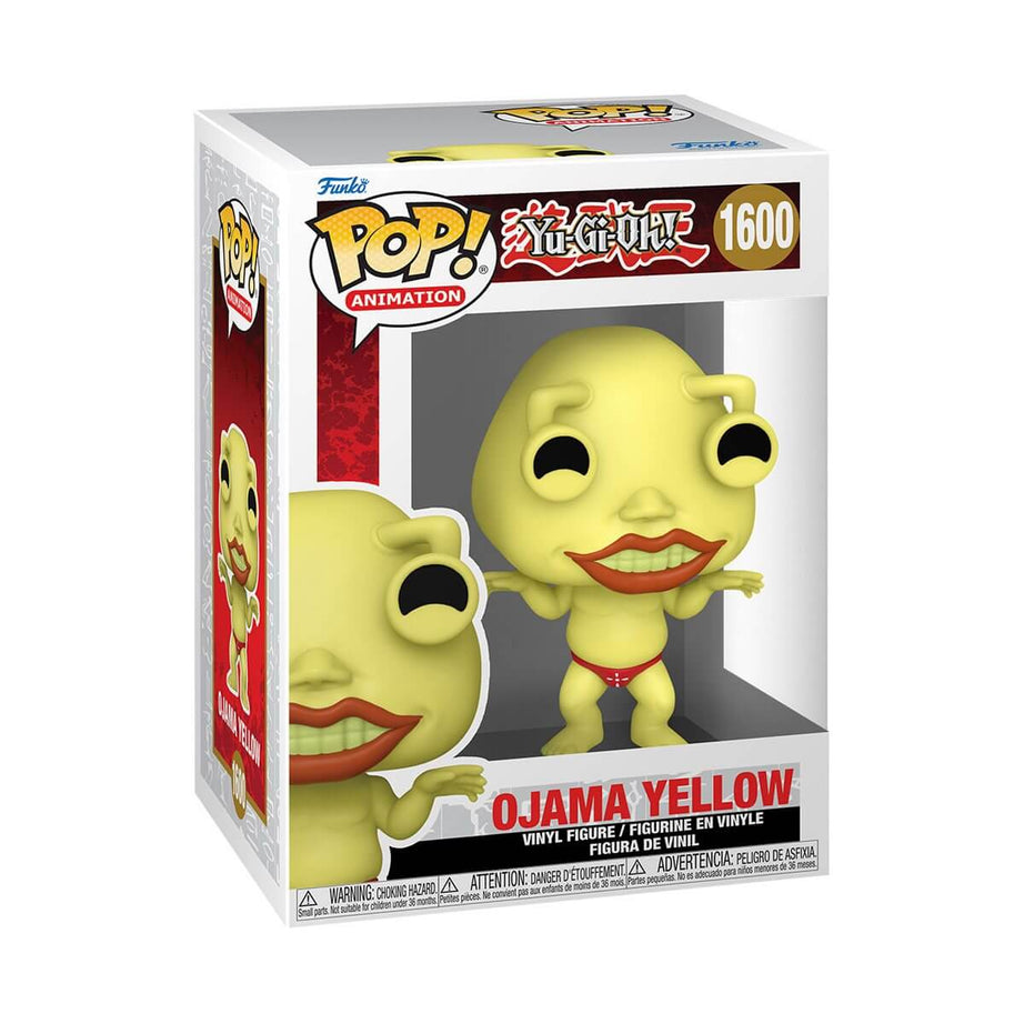 Yu-Gi-Oh! - Ojama Yellow (1600) Funko Pop! Animation Anime Ojama Giallo Vinyl Figure 9 cm